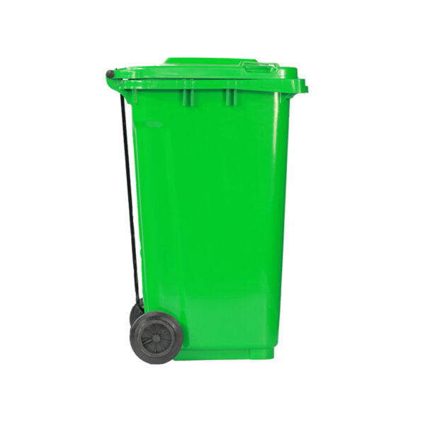 Outdoor Trash Bin 240L Business Plastic Commercial Trash Cans Rubbish Bin